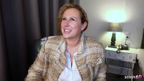 German BBW Mature Kathy Deep with Big Natural Tits and Huge Ass Pick up for Casting Fuck by Boy - 4K - 8:12 video - from xHamster