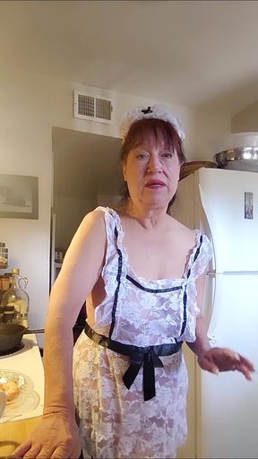 Cooking in My White Apron - HD - 26:20 video - from FapHouse