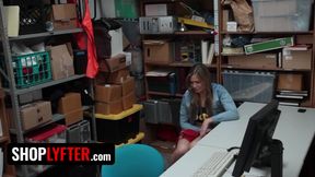 Blair Williams - Free Premium Video Curvy Babe Regretted Stealing When The Officer Took Her To The Backroom - HD - 25:42 video - featuring Blair Williams - from AbXXX