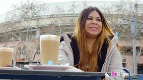 From shy to SHOWING HERSELF in public: That's chubby babe Yiyi Candy! - HD - 18:18 video - from xHamster