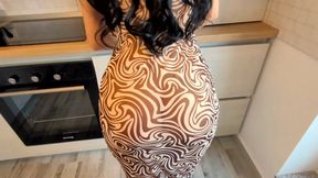Kinky stepmom wants cum inside pussy right in the kitchen - HD - 6:36 video - from xHamster