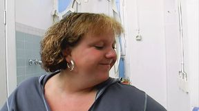 German BBW loves stuffing her blue dildo deep inside - 4K - 18:24 video - from xHamster