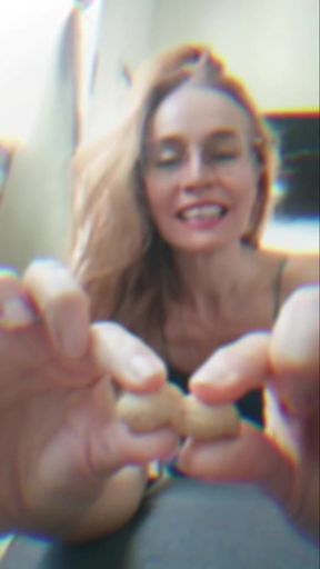 Amateur ballbusting session on OnlyFans - HD - 0:36 video - from F4pz