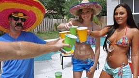Pool Party With Two Horny Girls - HD - from Mofos