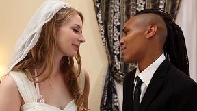 MUST SEE!!! Lesbian XXX wedding night - interracial lesboporno - HD - 38:24 video - from XVideos