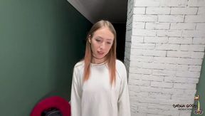 The Bold Courier's Wild Encounter with a Blonde Beauty - HD - 17:14 video - from JuicyVid