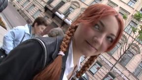 Inviting Shy Russian Redhead Alissa Rough Sodomy - HD - 33:39 video - from Xozilla