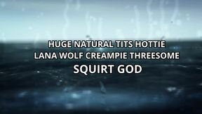 Thick blonde Lana Wolf gets slammed hard and eats sperm - 4K - 28:13 video - featuring Lana Wolf - from ExtremeWhores
