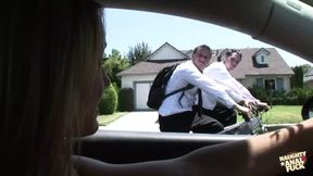 Her big tits made two guys so horny they gave her a double penetration - HD - 27:20 video - from xHamster