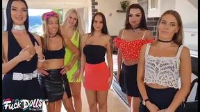 reload reverse gangbang party, silvia dellai, eveline dellai, jennifer mendez, lady gang, daphne klyde, jarushka ross, anal and a lot of squirt! - HD - 53:42 video - featuring Jarushka Ross - from PornBox
