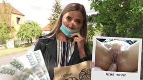 Czech Streets - Food Massacre in the Car - HD - 8:05 video - from xHamster