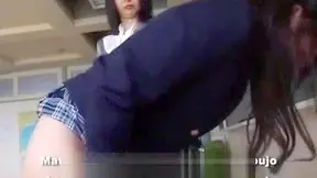 New School Term Spanking - Hardcore BDSM Lesbian Spanking with Asian Teacher - 8:19 video - from JapanWhores