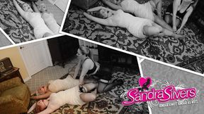 Vintage Vibes as Girdled MILF Mistress Treats her Lesbian Household to Ballgagged Bondage Orgasms! HD MP4 File Format - HD - 11:18 video - from Clips4sale