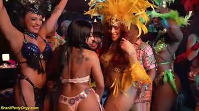 extreme brazilian DP fuck party orgy - HD - 12:14 video - featuring Rita Almeida - from XVideos