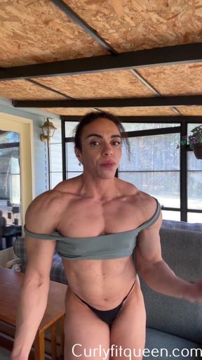 Curlyfitqueen dominance ignites unstoppable passion - HD - 1:28 video - from xHamster