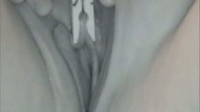 Solo clip with me masturbating my vagina with a clothespeg - 9:16 video - from MyLust