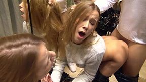 HARDCORE PUBLIC QUICKIE IN FITTING ROOM - ALEXIS CRYSTAL - HD - 6:27 video - featuring Alexis Crystal - from XGroovy