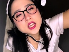 Kimmy Kalani ASMR JOI - Asian Nurse Gets Sperm Sample - 10:45 video - featuring Kimmy Kalani - from DrTuber
