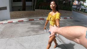 Cute Thai coed eats cake and rides chopper - 6:20 video - from Xozilla