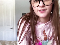 The bookish younger stepsister discovers her unexpected ability to ejaculate—featuring Trinity Olsen in a family counseling scenario. - HD - 33:41 video - from Katestube
