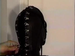 Very Very Tight Tightened The Leather Corset On His Slave - 116:07 video - from AbXXX