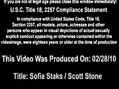 Sofia Staks - SD - 3:12 video - from SleazyNEasy