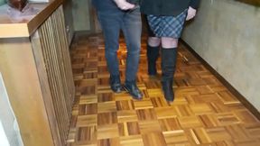 a very horny Italian BBW fucked by two man in the pussy and in the ass - HD - 11:12 video - from xHamster