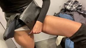 British Teen Orgasms While Trying On Clothes On Webcam! - HD - 0:53 video - from Xfeed