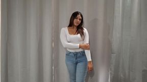Chloe Strips and Poses for the Camera - 5:09 video - featuring Bootylatinaxxx - from FapHouse