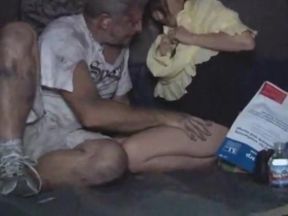 Homeless in america scene 1 of 4 - 31:25 video - from AbXXX
