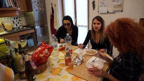 Lunch Humiliation Submissive Slave Eats off Floor - HD - 5:40 video - from xHamster