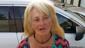 POV reverse cowgirl style dick riding with horny granny Wanda - HD - 15:09 video - from Xozilla