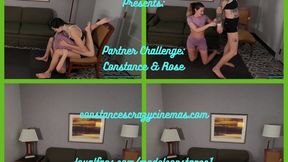 Partner Challenge with Constance and Rose wmvsm - HD - 10:35 video - from Clips4sale