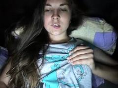 Busty teen Tegan shows off her natural big boobs - 28:21 video - from Nuvid
