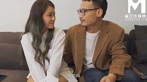 Chinese teacher and teen student play with vibrator - HD - 10:38 video - from XGroovy