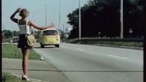 Stylish fancy woman's hitchhiking movie - HD - 7:29 video - from OK.XXX