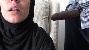 Iraqi Arab Wife Sucking Big Black Cock in London - 4K - 5:08 video - from xHamster