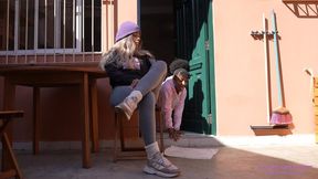 LOLAH VIBE - My smelly, sweaty, filthy feet and socks must be clean! (4K) - 4K - 17:21 video - featuring Lolah Vibe - from Clips4sale