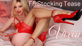 Fully Fashioned Stocking Tease Vixen- Goon Edge for Nylon, Lingerie, High Heel Goddess Emily Marilyn - HD - 10:08 video - from IWantClips