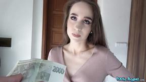 ”Dazzling Russian babe Angel Rush treats shaft with care” - SD - 10:05 video - from TransHero