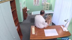 Doctor's Wild Encounter with a Stunning Blonde - Fake Hospital Fantasy - HD - 15:16 video - from JuicyVid