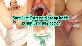 Speculum! Extreme close up inside pussy. Let's play doctor - 4K - 21:42 video - from Clips4sale
