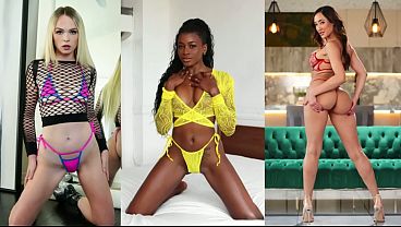 Retro Channel refuting Chloe Amour, Lilly Bell and Nicole Kitt - 23:31 video - featuring Lilly Bell - from PornFreeNow