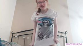 Little redhead in glasses makes you cum! - HD - 11:50 video - from xHamster