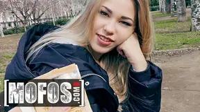 Selvaggia Accepts Fast Cash To Fill Her Tight Russian Pussy - HD - 11:44 video - from Vidzx