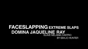 Face slapping - Cinema Line - By domina Jaqueline Ray and her slave Melania - Full HD, pt 1 - HD - 5:27 video - from BondageLuv
