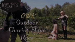 OWK Outdoor Chariot Slave Race - HD - 10:27 video - from LoyalFans
