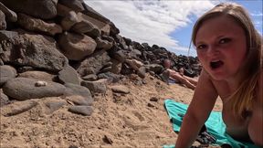 CAUGHT IN A PUBLIC SHOOT!!! Tourist becomes a jerking voyeur! - HD - 13:24 video - from xHamster
