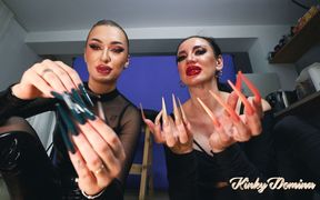 Comparing Hands and Nails with Rebecca Madden Asmr - HD - 10:15 video - from FapHouse