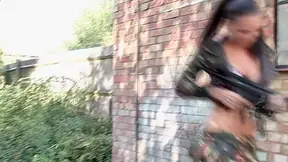 Kinky army couple enjoys having hardcore sex outdoors - HD - 10:01 video - from PornUse